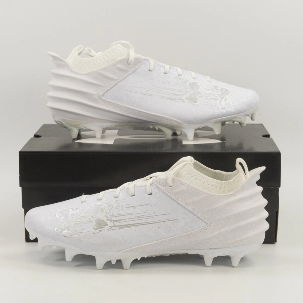 Under Armour Blur Smoke Suede 2.0 MC Football Cleats 3027978-101 size 14